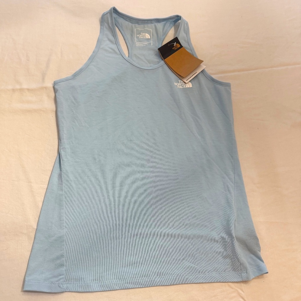 The North Face NWT Racerback Tank Top | Light Blue | Small
